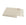 Beige blanket with white fringe on a white background