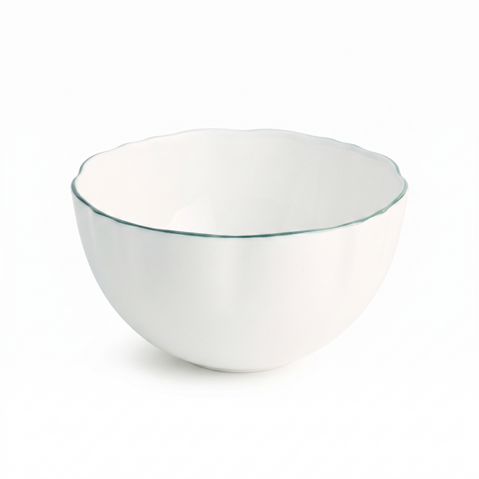 Forest Green Rim Fruit/ Nut/ Rice Bowl
