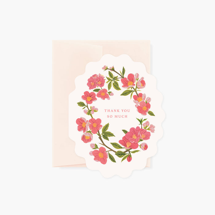 Quince Thank You Card