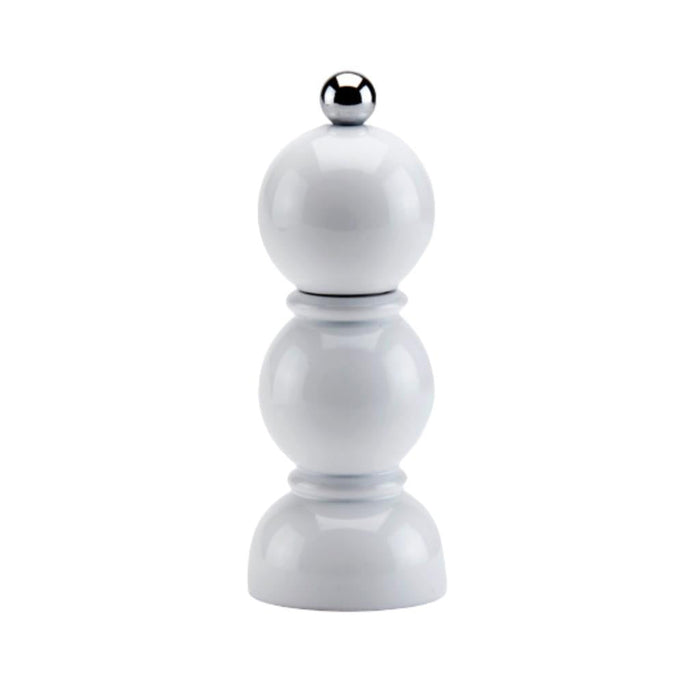 White Mini Salt or Pepper Mill