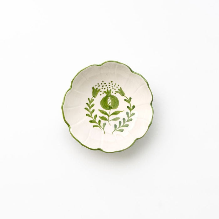 Crest Green Small Snacking Bowl - Set of 4