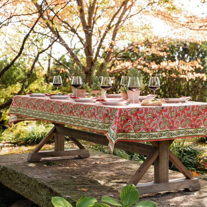 Harvest Pinecone Tablecloth
