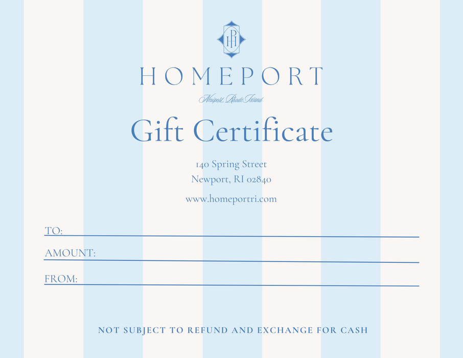 Homeport Gift Card