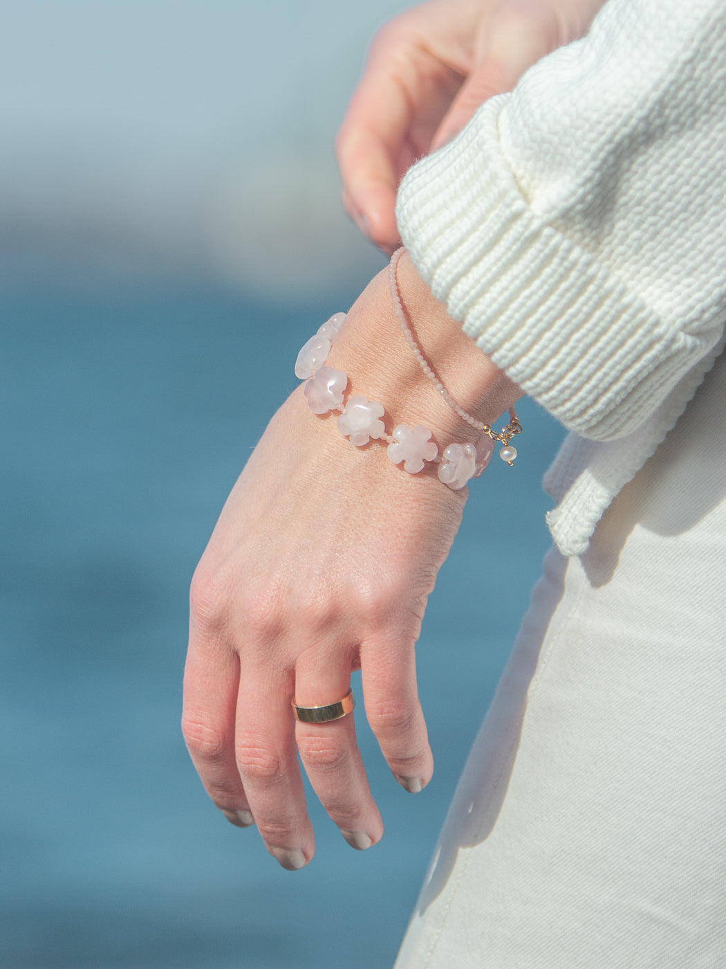 Daisy Bracelet - Pink