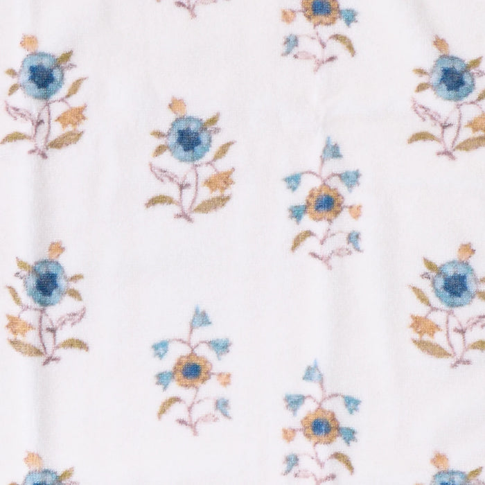Leah O'Connell x Weezie Floral Scallop Hand Towel