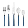 Blue - Italian Made Flatware 5 piece set