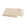 Beige blanket with white fringe on a white background