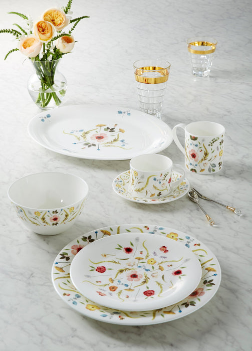Scandinavian Floral - 14 in. Oval Platter