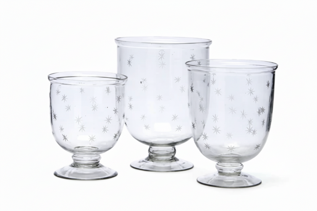 Glass Star Cut Hurricane