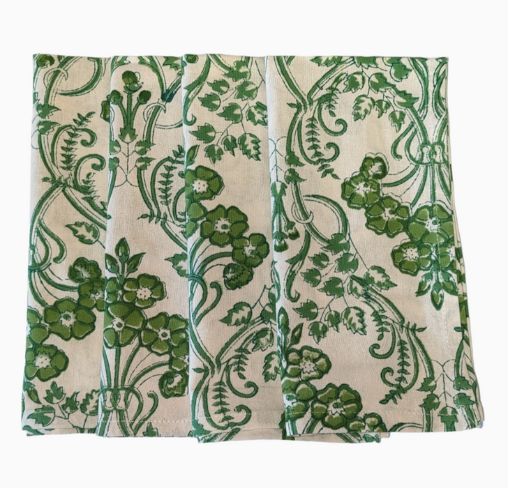 Glinda Green Napkin - Set of 4