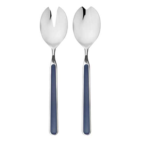 Serveware set in sugar paper blue 2 piece on white background 