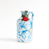 Tourquoise splatter ceramic bottle of olive oil 