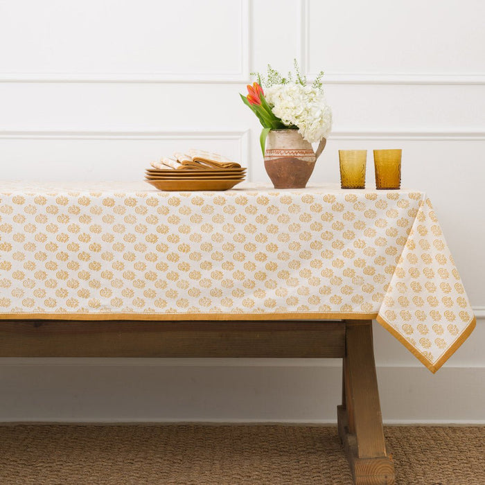 Anika Ochre Tablecloth