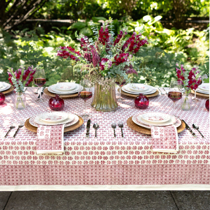 Elise Rose Napkin - Set of 4