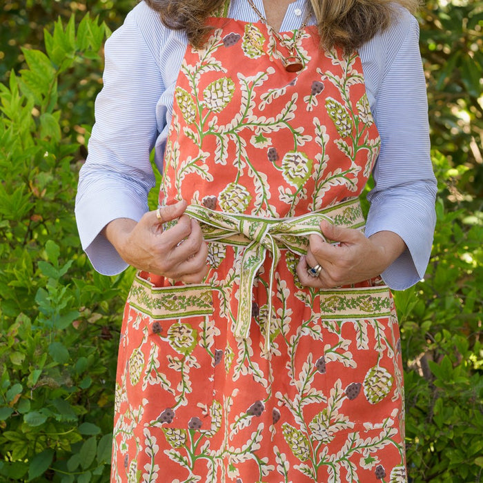 Harvest Pinecone Apron