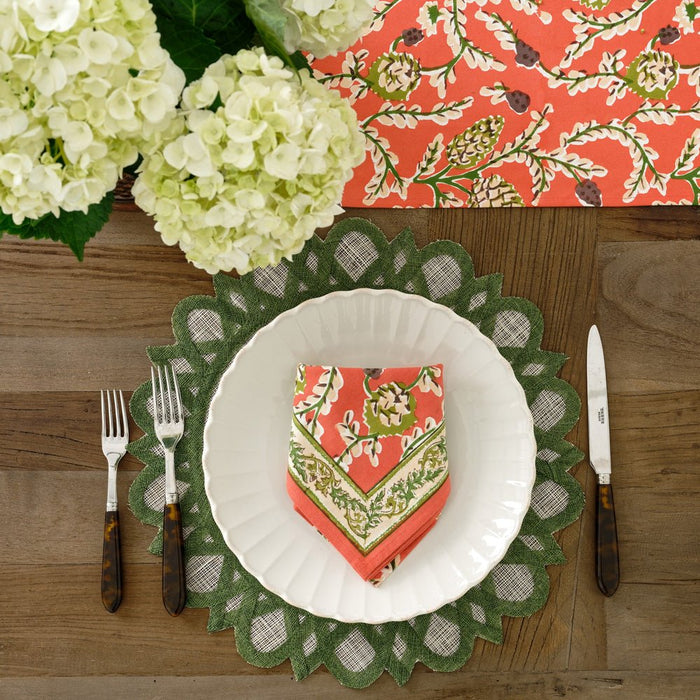 Harvest Pinecone Napkins - Set of 4