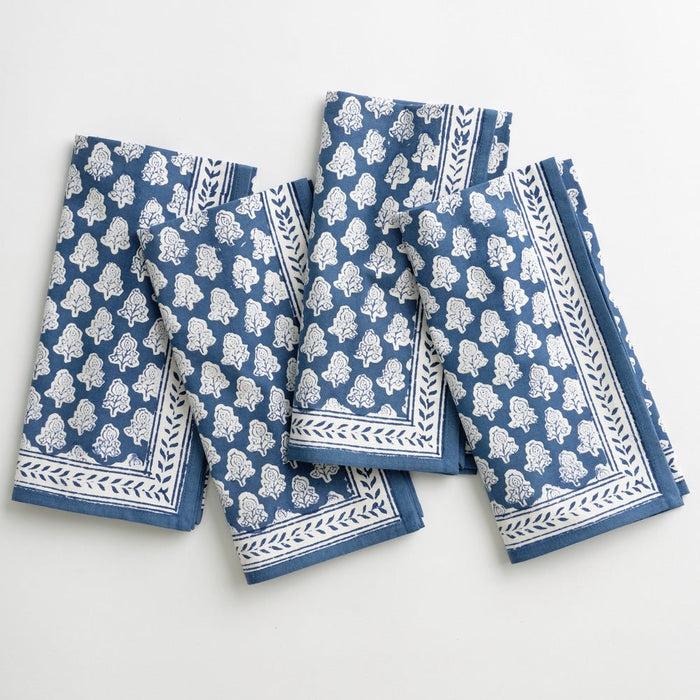 Pom Buti Denim Napkin - Set of 4