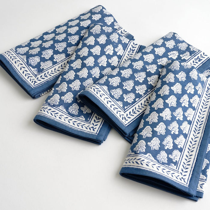 Pom Buti Denim Napkin - Set of 4