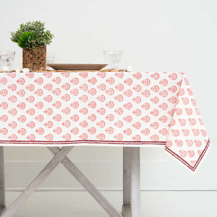 Carnation Blush Tablecloth