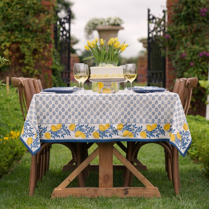 Lemon Vine Tablecloth