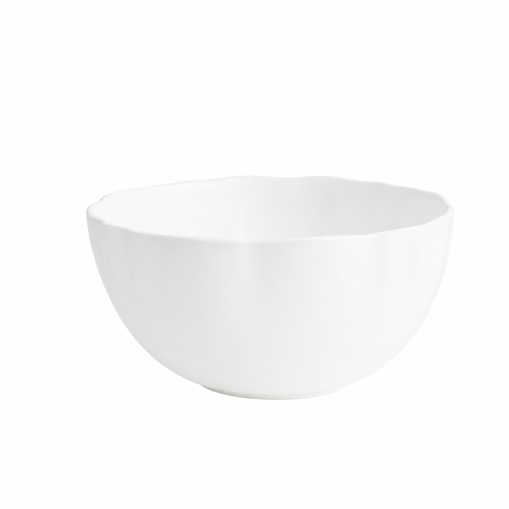 Nut bowl on white background
