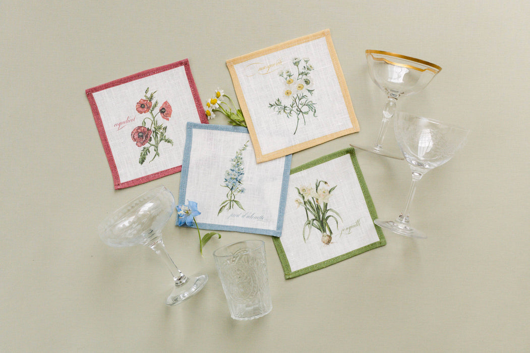 Flore Cocktail Napkins