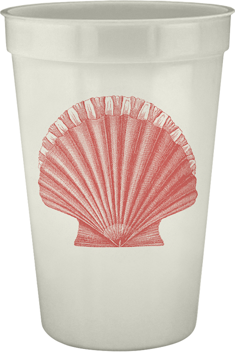 Scallop 16oz Pearlized Cups