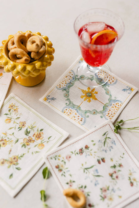 Zia Cocktail Napkins - Set of 4