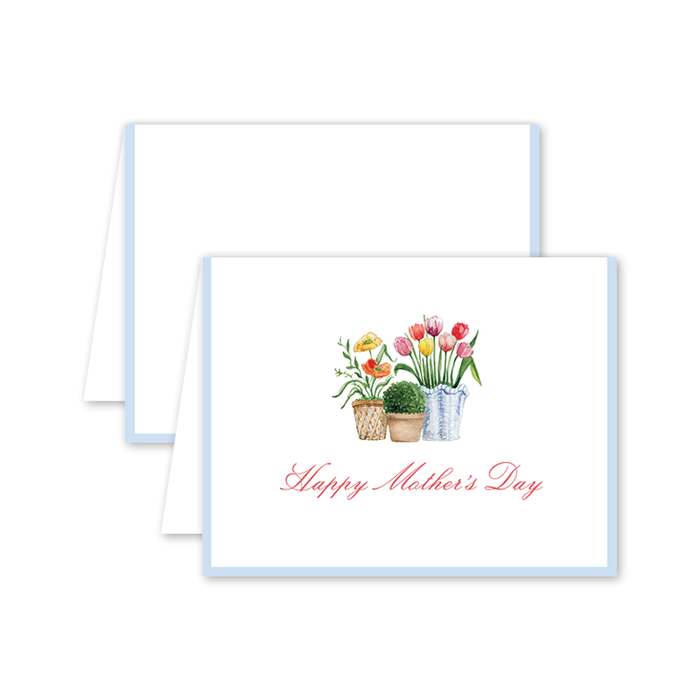 Flower Cart Mother’s Day Card: Single Card