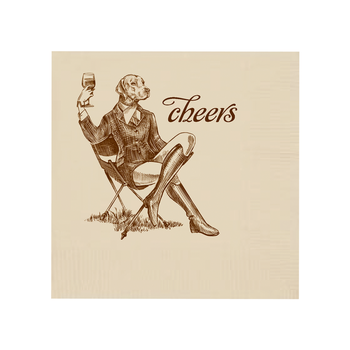 Cheers Lab Cocktail Napkins