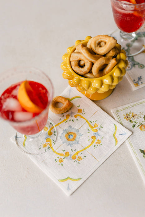 Zia Cocktail Napkins - Set of 4