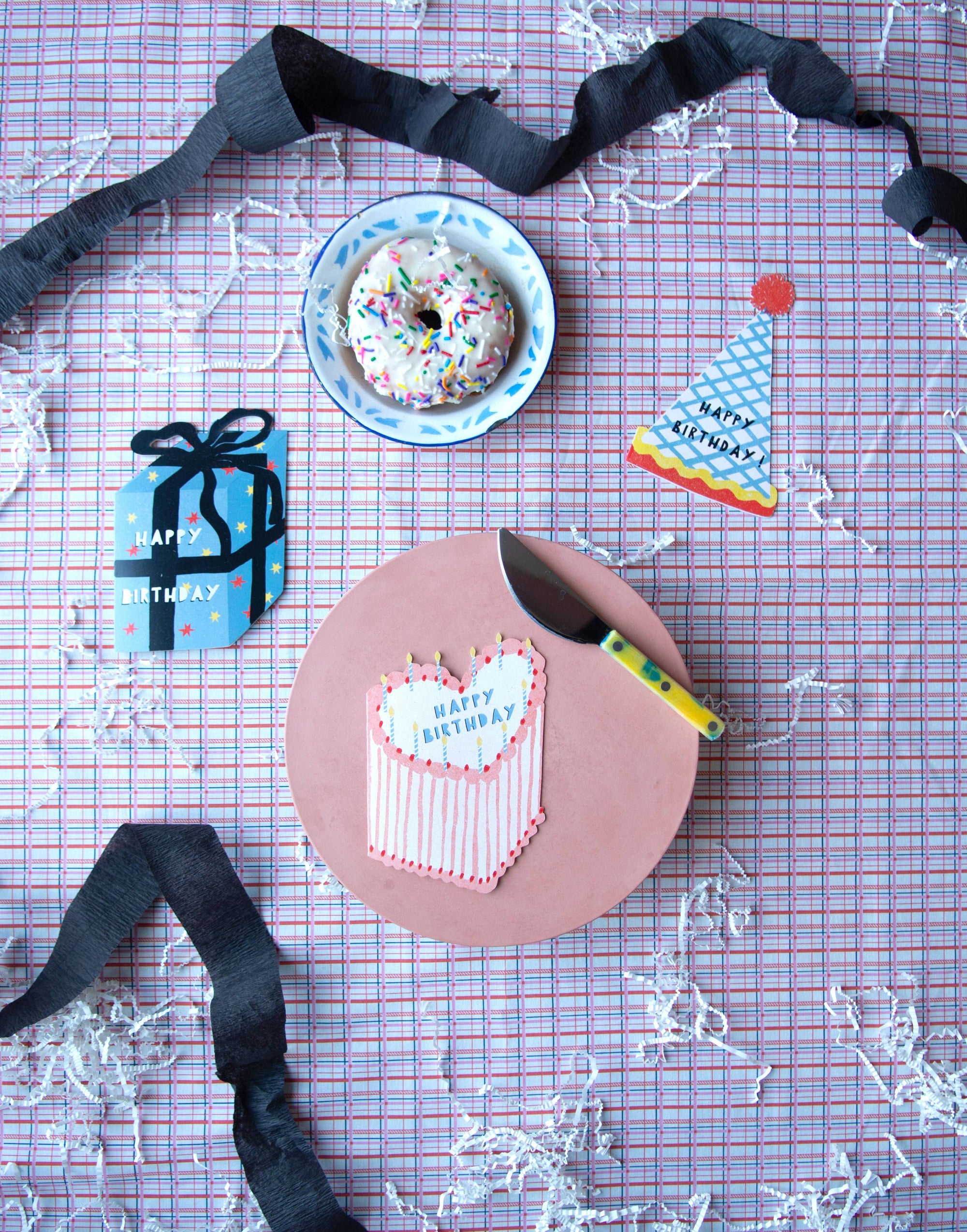 Birthday Hat Birthday Collection - Die Cut Card