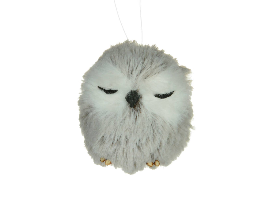 Grey Owl Ornament