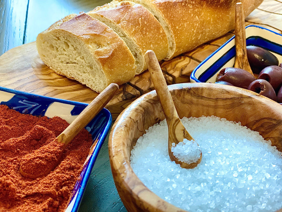 Olive Wood Mini Scoop - 2"