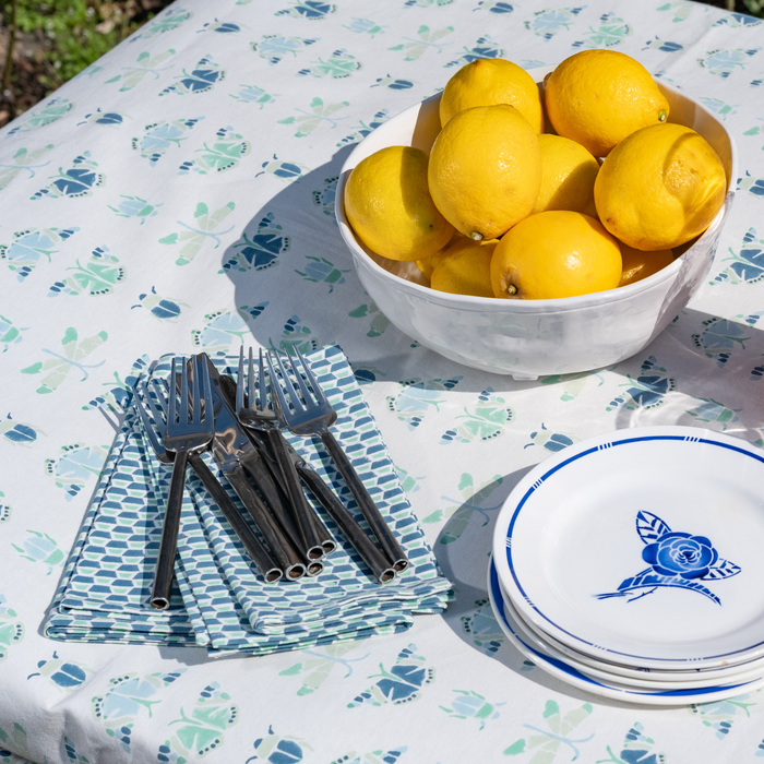 Oliver Blue Napkin - Set of 4