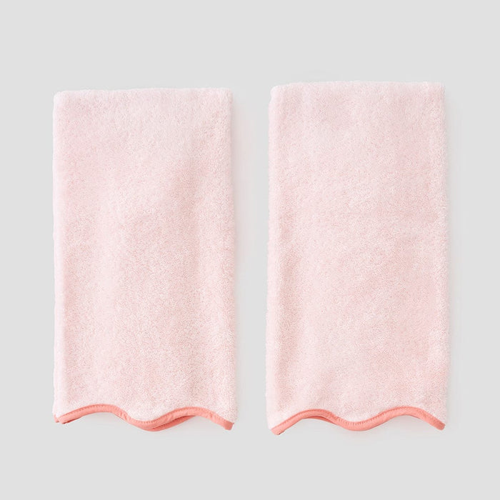 Scallop Hand Towels (pair)