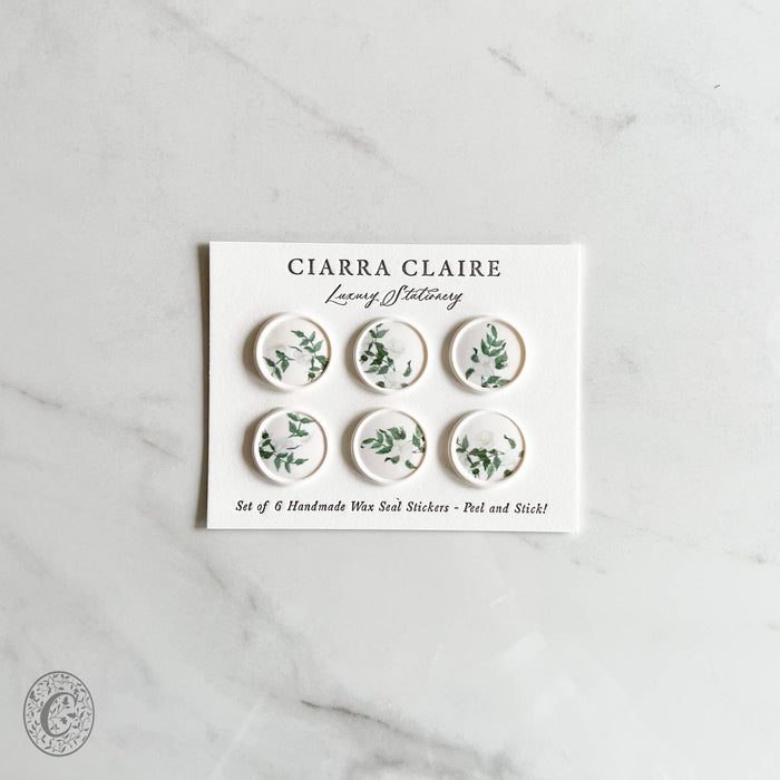 Watercolor Floral | Set of 6 Wax Seals