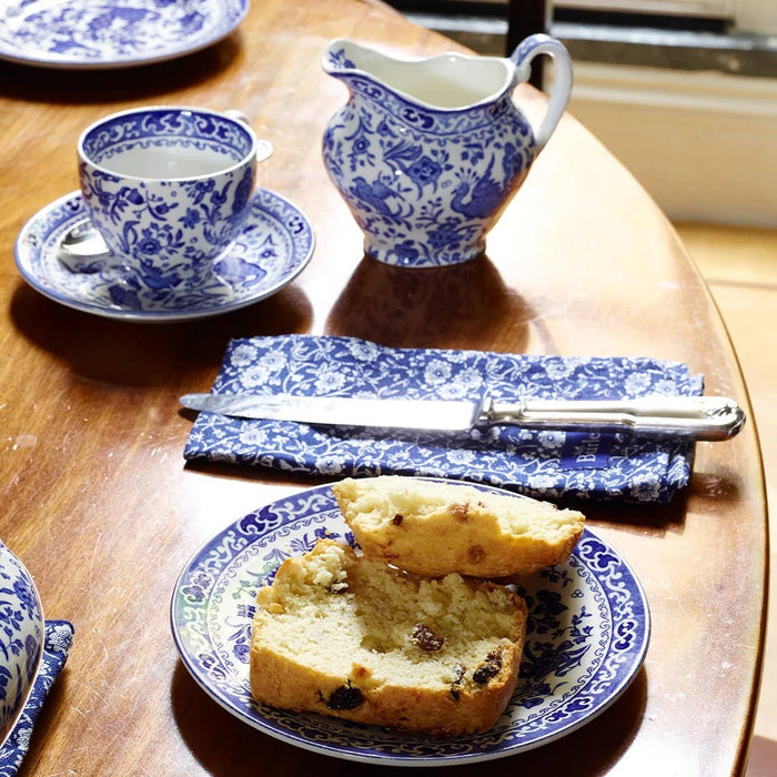 Blue Regal Peacock Plate Small