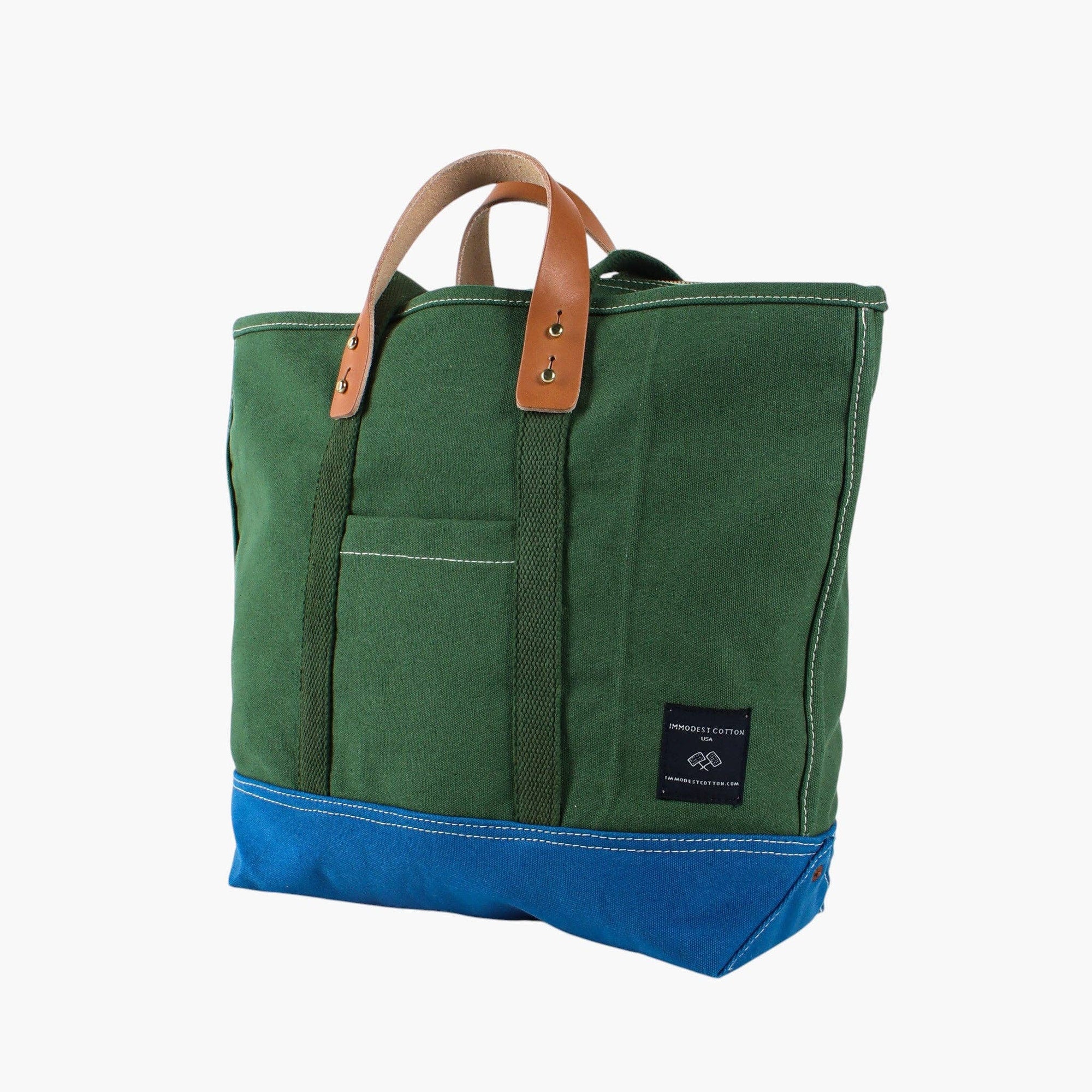 Small Zipper Tote | Pine+Ocean