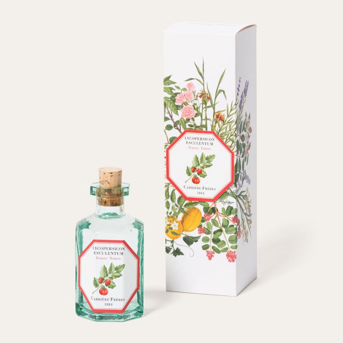 Bottle of 'Exsperimium Excellentum' with decorative label and matching box on a white background