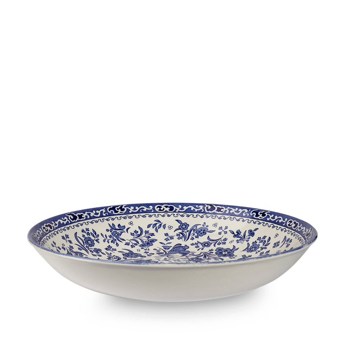 Blue Regal Peacock Pasta Bowl