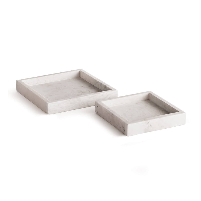 Amani Square Marble Trays Small