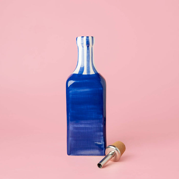 Blue & White Ceramic Oil Dispenser