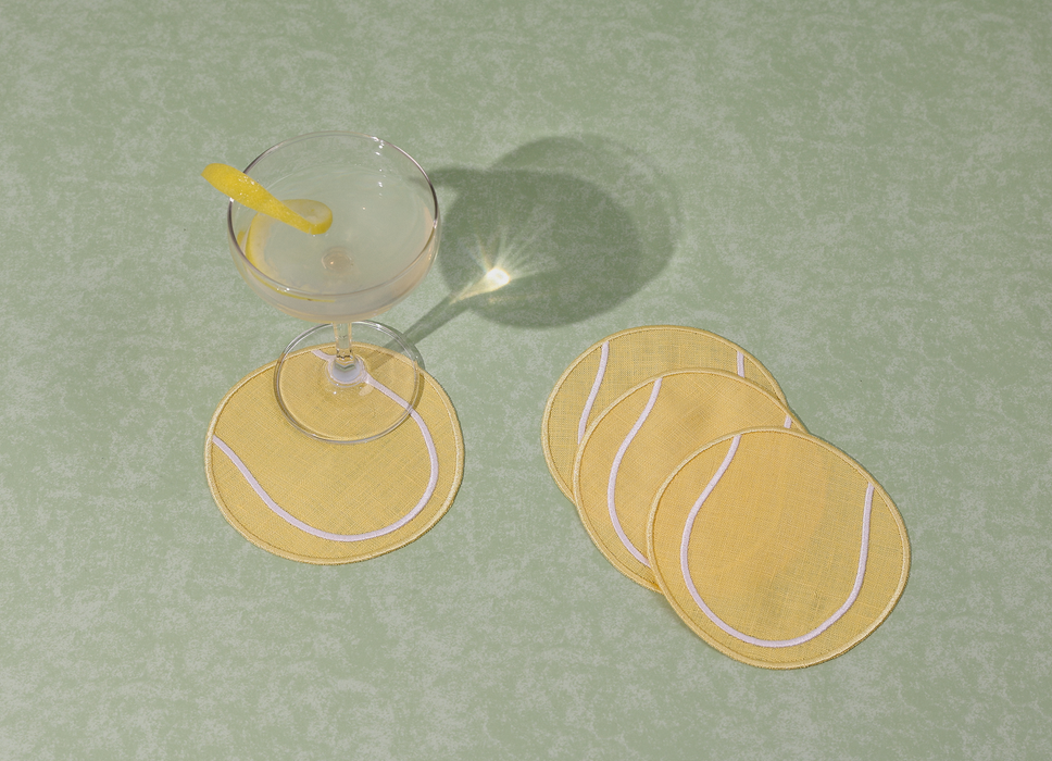 Tennis Ball Cocktail Napkins