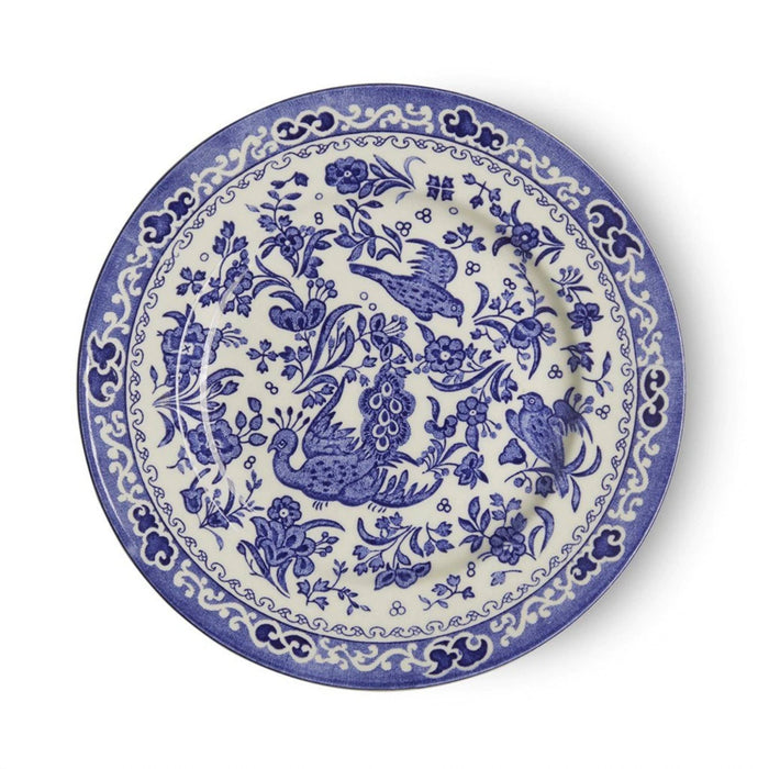 Blue Regal Peacock Plate Small