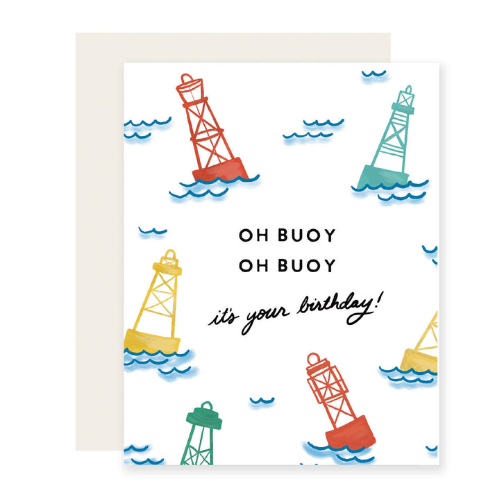 Oh Buoy Birthday Card