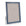 Silver Trim Denim Blue Enamel Frame
