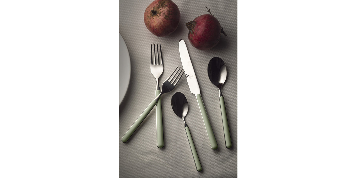 Sage - Italian Made Flatware 5 piece set