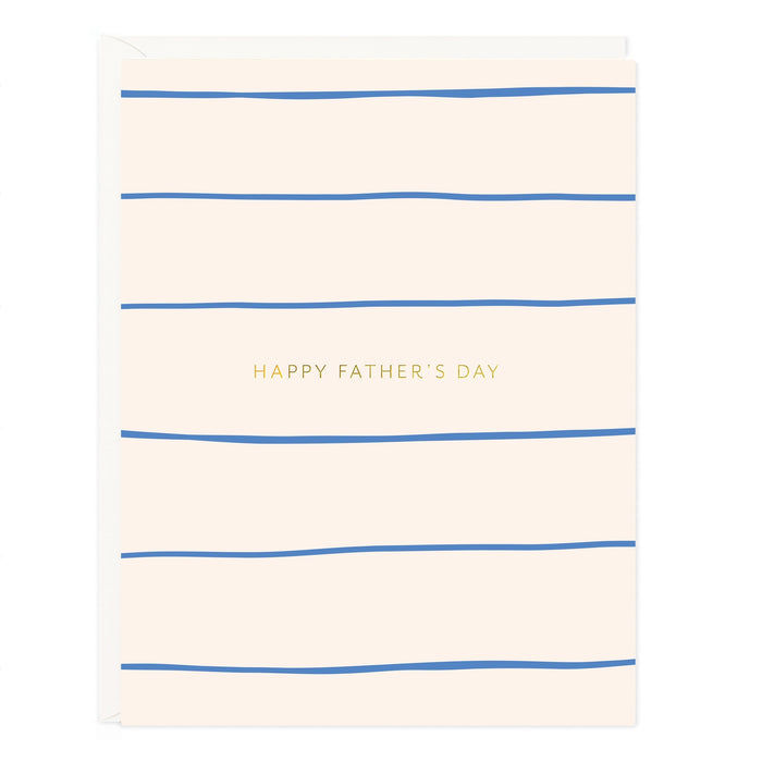 Father's Day Stripes Card