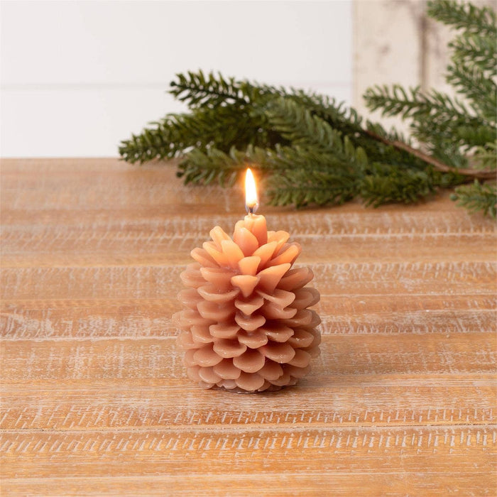 Pinecone Shaped Candle